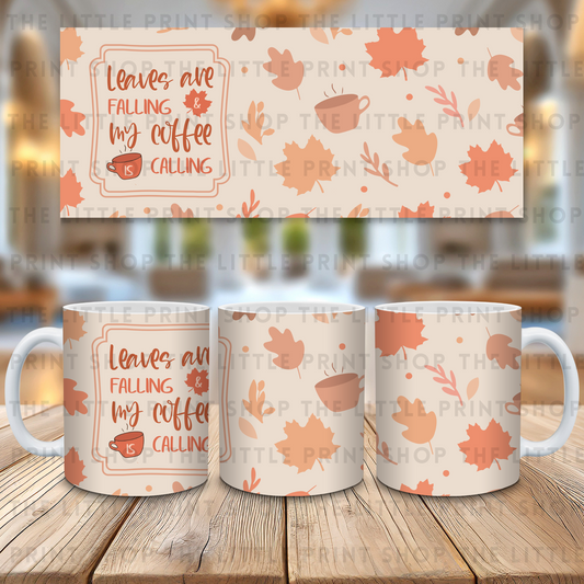 Leaves Calling - 11oz Sublimation Wrap