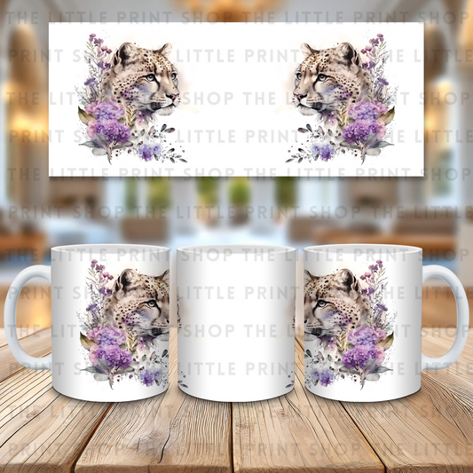 Snow Leopard - 11oz Sublimation Wrap