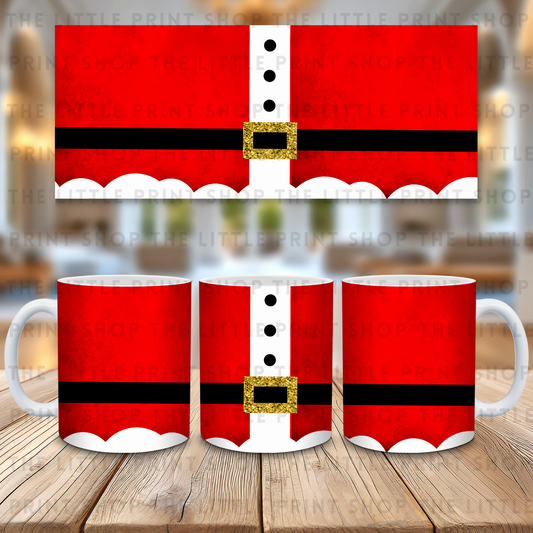 Christmas Santa - 11oz Sublimation Wrap