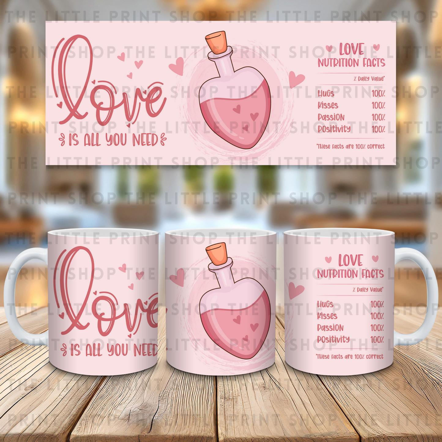 Love Potion - 11oz Sublimation Wrap
