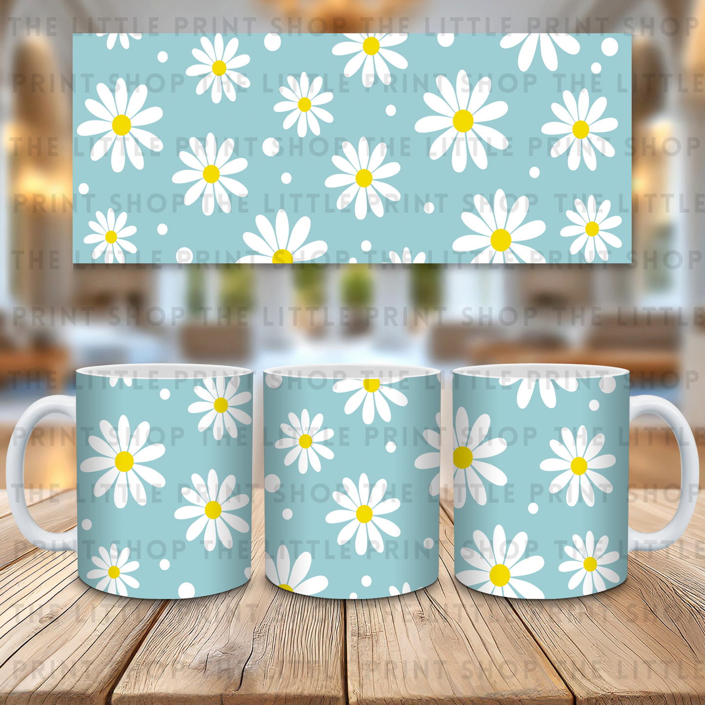 Daisies - 11oz Sublimation Wrap