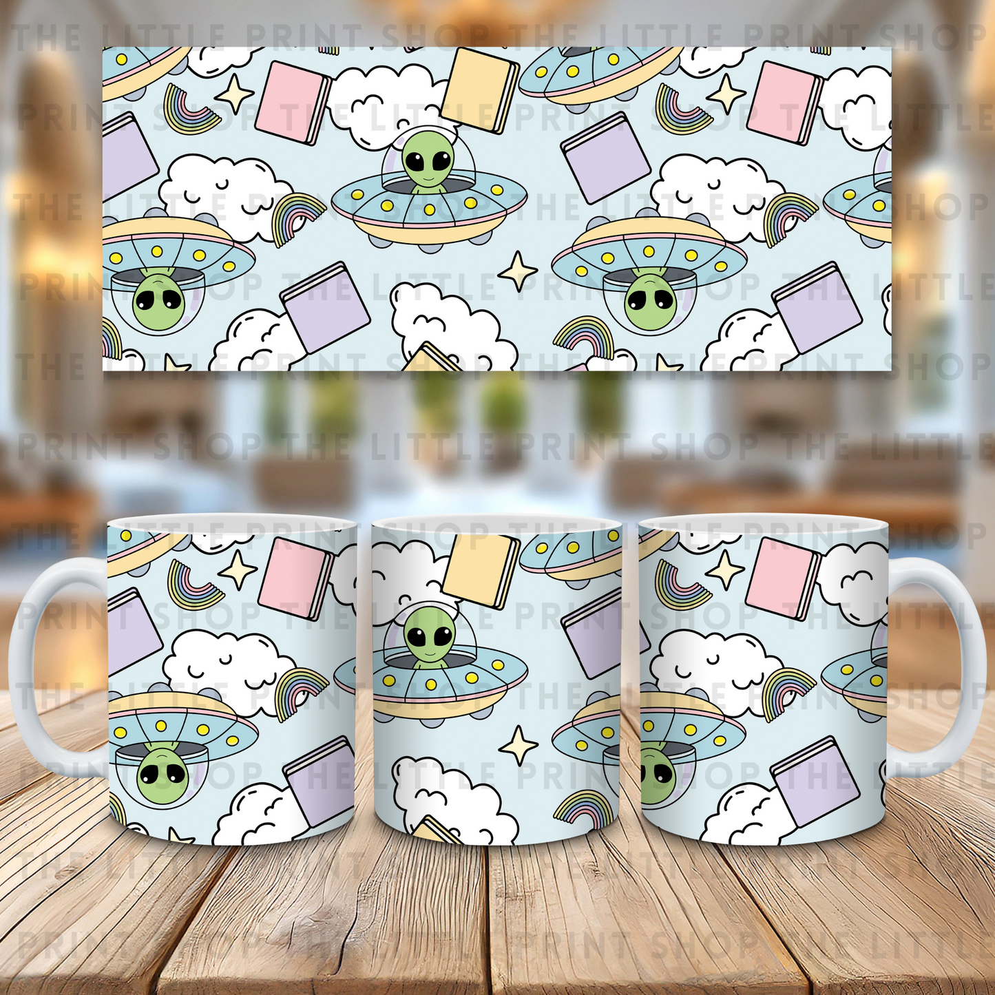 Alien - 11oz Sublimation Wrap