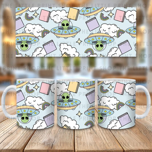 Alien - 11oz Sublimation Wrap