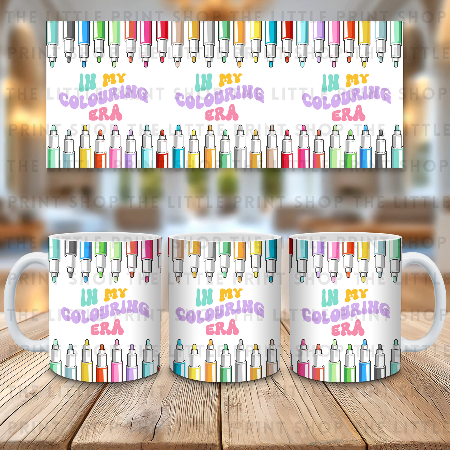 Colouring Era - 11oz Sublimation Wrap