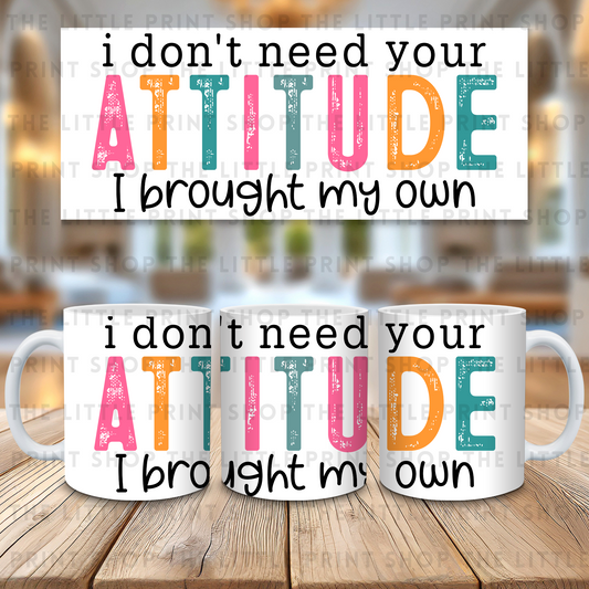 Attitude - 11oz Sublimation Wrap
