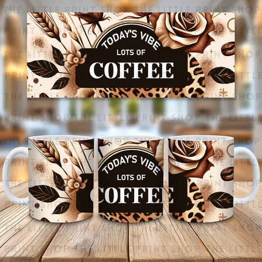 Coffee - 11oz Sublimation Wrap
