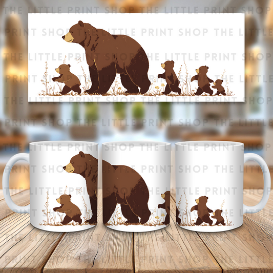 Bears - 11oz Sublimation Wrap