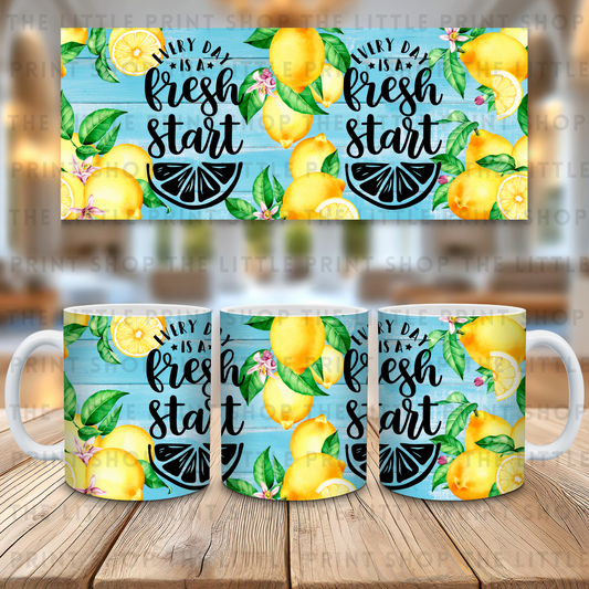 Fresh Start - 11oz Sublimation Wrap