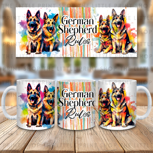 German Shepherd - 11oz Sublimation Wrap