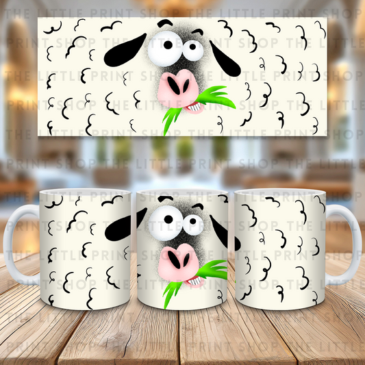 Sheep Splat - 11oz Sublimation Wrap