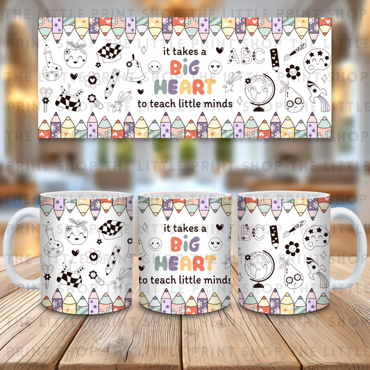 Big Heart - 11oz Sublimation Wrap