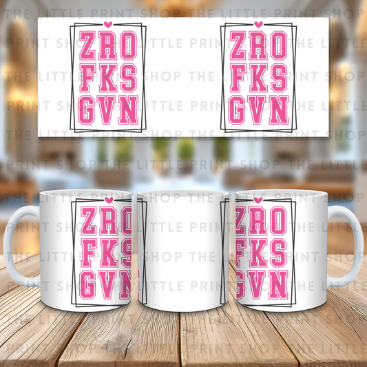 ZRO FKS GVN - 11oz Sublimation Wrap
