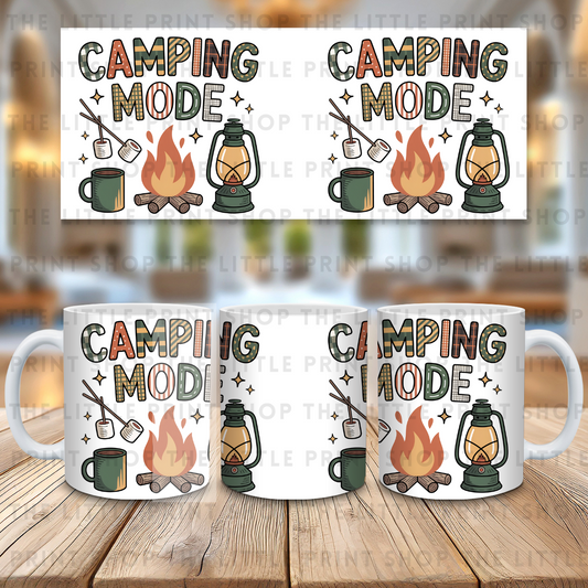 Camping Mode - 11oz Sublimation Wrap