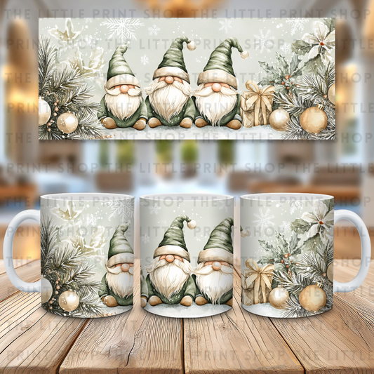 Green Gonks - 11oz Sublimation Wrap