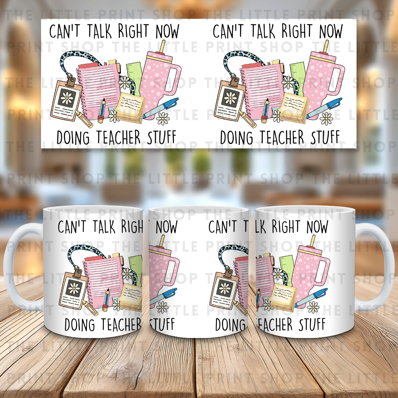 Teacher Stuff - 11oz Sublimation Wrap