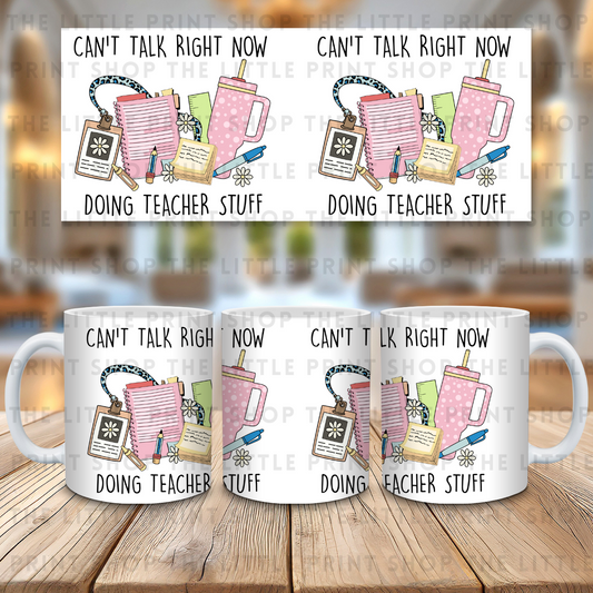 Teacher Stuff - 11oz Sublimation Wrap
