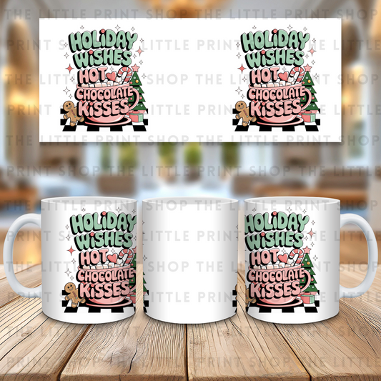 Holiday Wishes - 11oz Sublimation Wrap