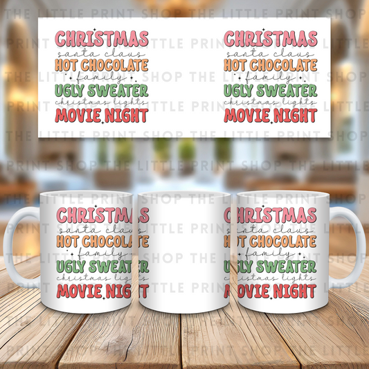 Christmas - 11oz Sublimation Wrap