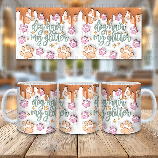 Dog Hair - 11oz Sublimation Wrap