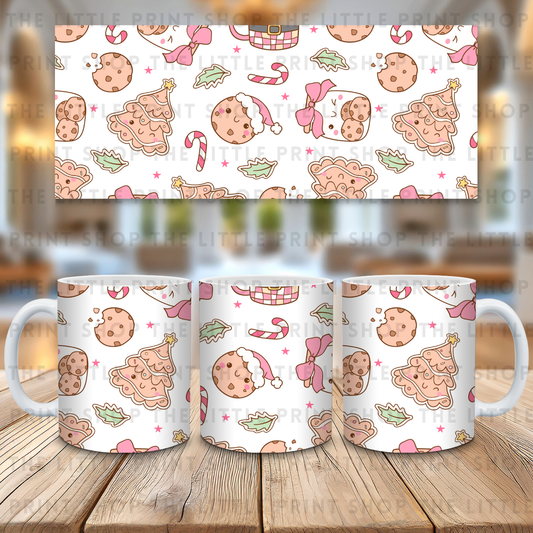 Christmas Cookies - 11oz Sublimation Wrap