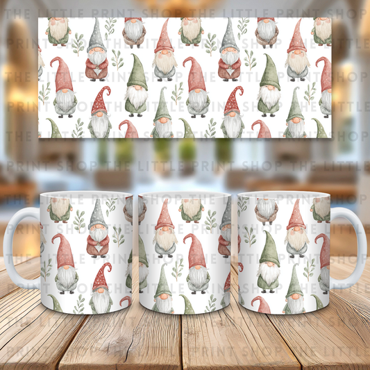 Christmas Gonks - 11oz Sublimation Wrap