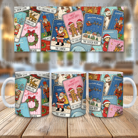 Christmas Tarots - 11oz Sublimation Wrap