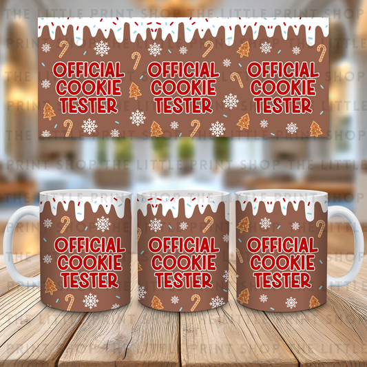 Cookie Tester - 11oz Sublimation Wrap