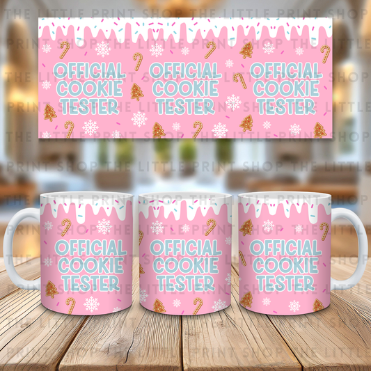 Cookie Tester - 11oz Sublimation Wrap