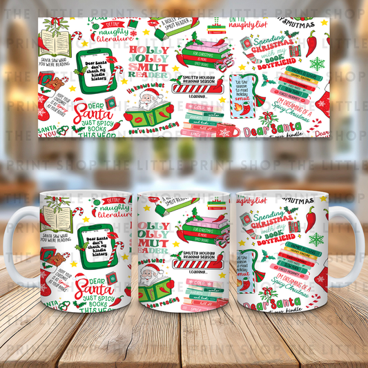 Christmas Pattern - 11oz Sublimation Wrap