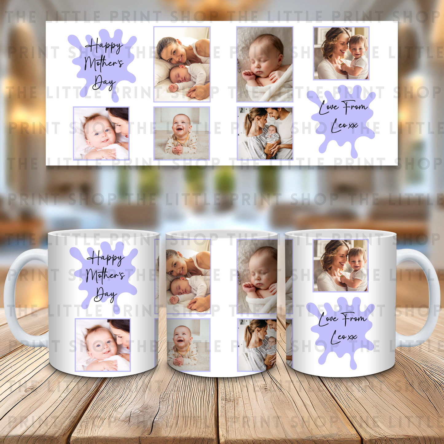 Happy Mother's Day - 11oz Sublimation Wrap