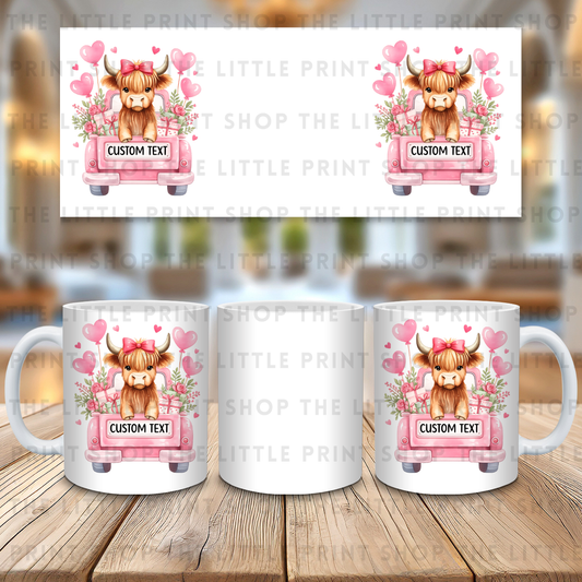Custom Text - 11oz Sublimation Wrap