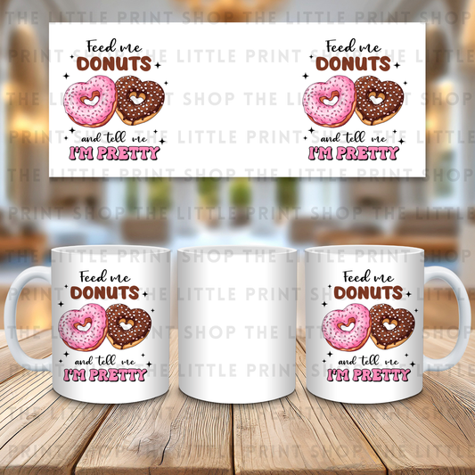Feed Me Donuts - 11oz Sublimation Wrap
