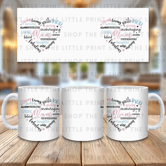 Mum - 11oz Sublimation Wrap