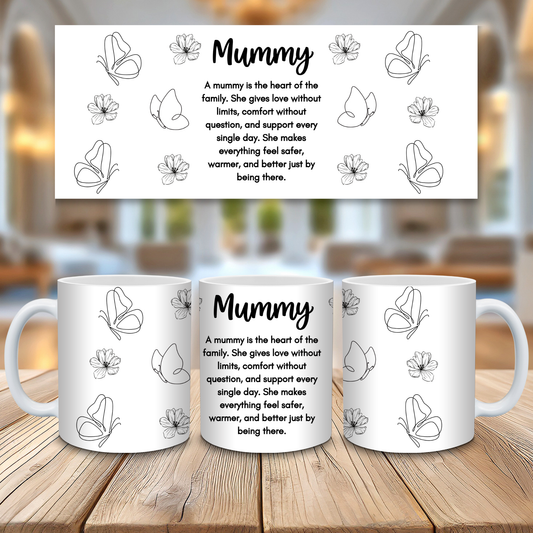 Mummy - 11oz Sublimation Wrap