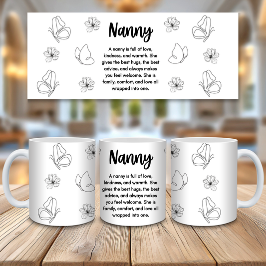 Nanny - 11oz Sublimation Wrap