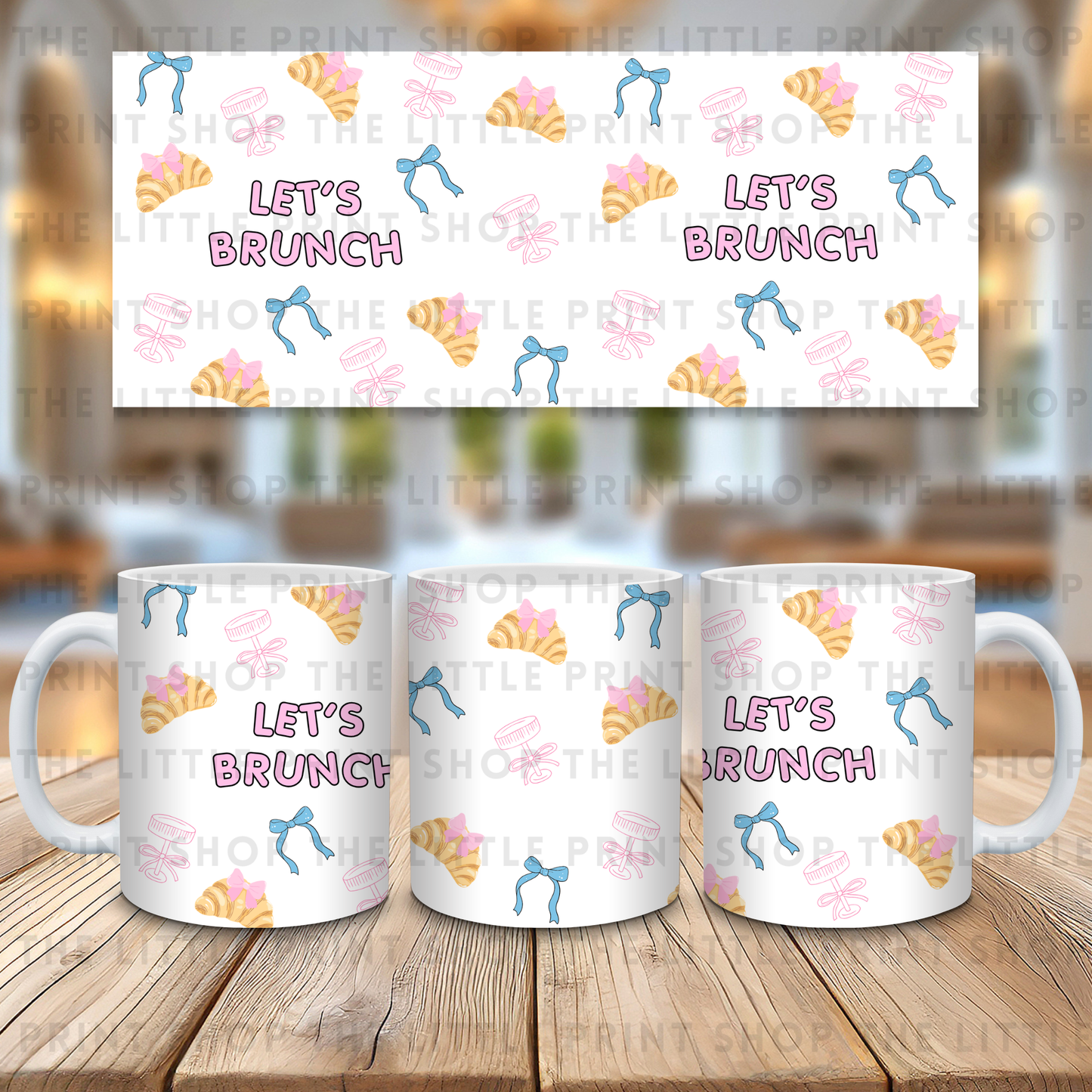 Let's Brunch - 11oz Sublimation Wrap