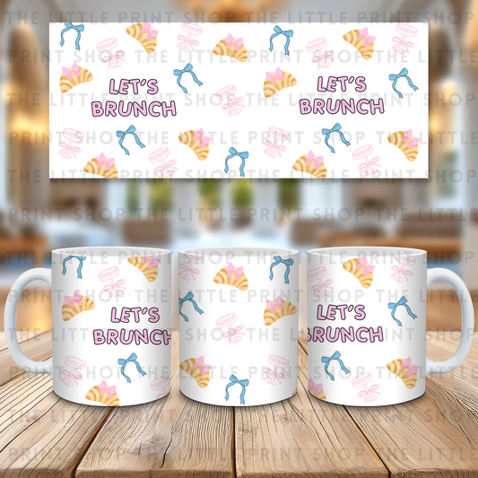 Let's Brunch - 11oz Sublimation Wrap