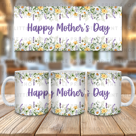 Happy Mother's Day - 11oz Sublimation Wrap