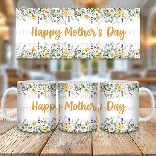 Happy Mother's Day - 11oz Sublimation Wrap