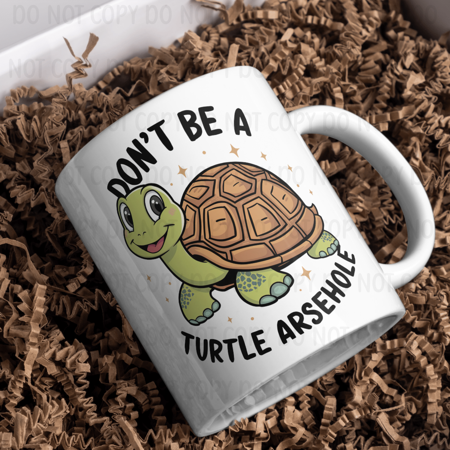 Turtle Arsehole - 11oz Sublimation Wrap