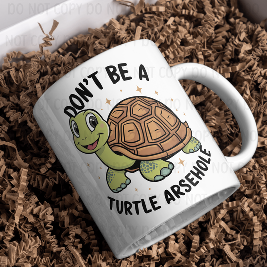 Turtle Arsehole - 11oz Sublimation Wrap