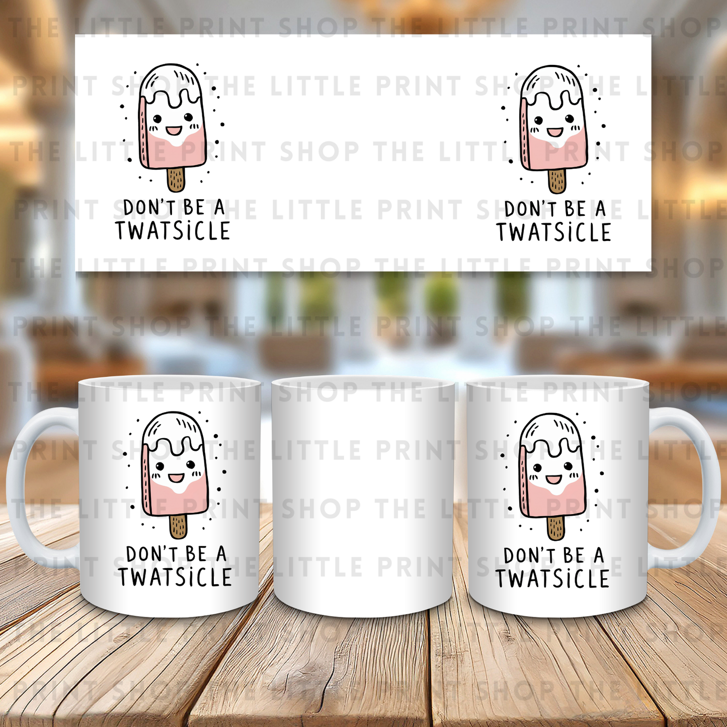 Twatsicle - 11oz Sublimation Wrap