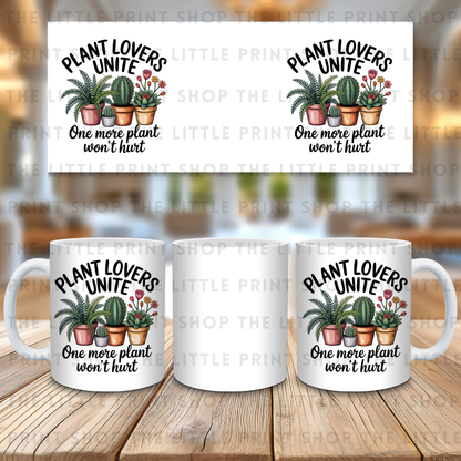 Plant Lovers - 11oz Sublimation Wrap