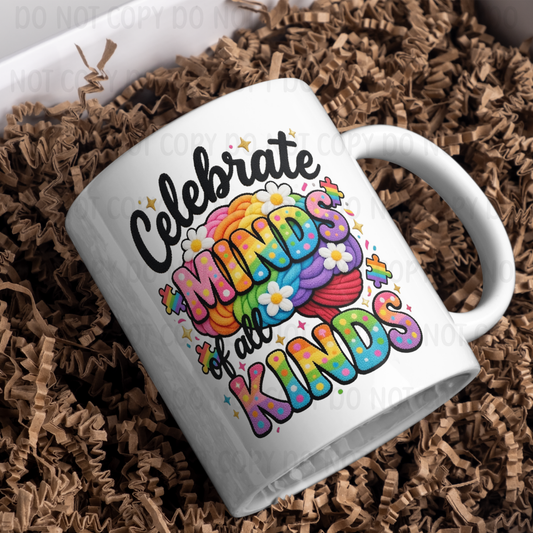 Minds Of All Kinds - 11oz Sublimation Wrap
