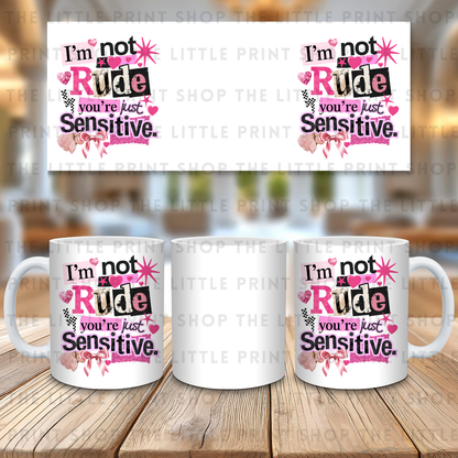 Sensitive - 11oz Sublimation Wrap