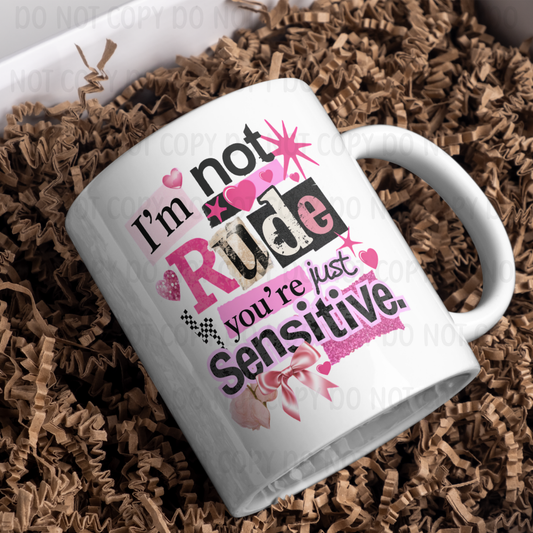 Sensitive - 11oz Sublimation Wrap
