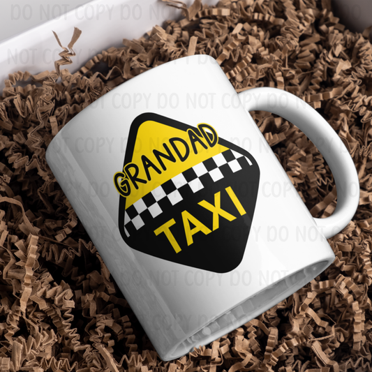 Grandad Taxi - 11oz Sublimation Wrap