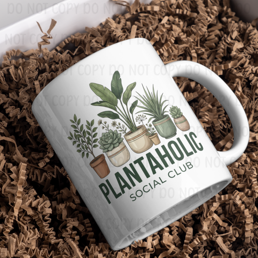 Plantaholic - 11oz Sublimation Wrap