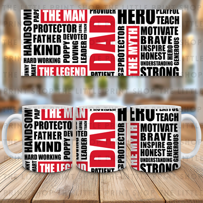 DAD - 11oz Sublimation Wrap