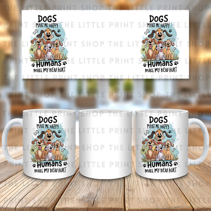Dogs - 11oz Sublimation Wrap